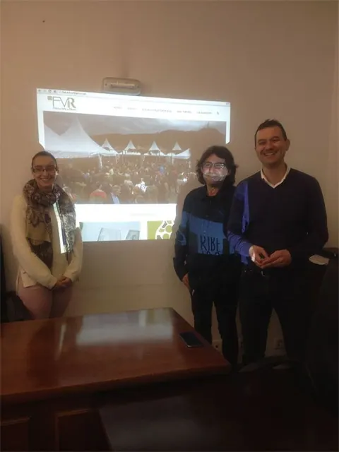 Presentación de la web de la Feira do Viño do Ribeiro