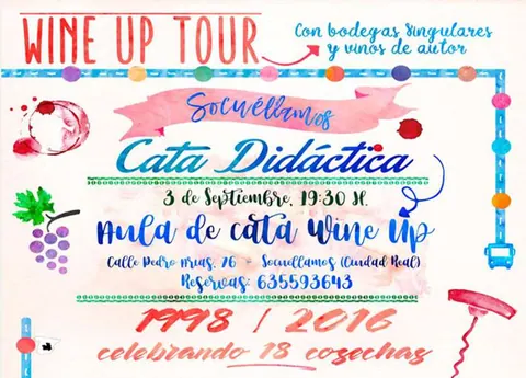 Una cata para celebrar las 18 cosechas de Wine Up