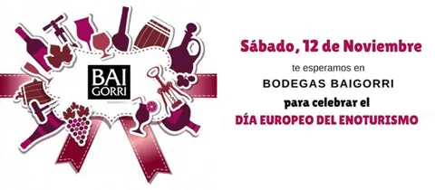 Bodegas Baigorri celebrará el próximo sábado 12 de noviembre el Día Europeo del Enoturismo