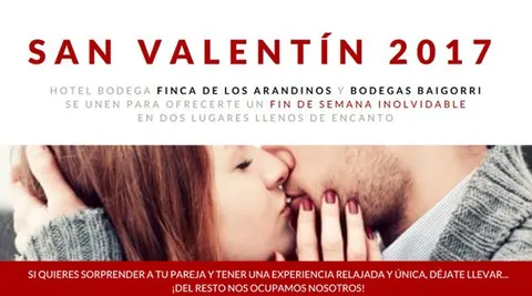 Sorprende a tu pareja en San Valentín