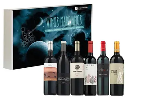 Vinos marcianos. Un regalo de otro planeta con el sello de calidad de Vinoselección