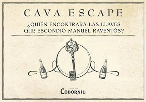 Codorníu lanza el primer Cava Escape de España