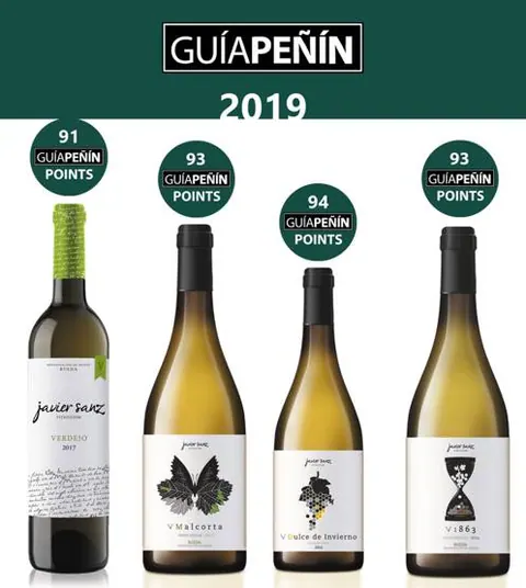 Javier Sanz Viticultor consigue, nuevamente, muy buena puntuación en la Guía Peñín