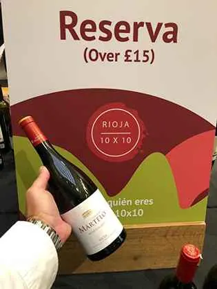 Martelo 2012 triunfa en los ‘Rioja 10×10’ de Londres