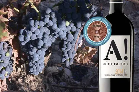 China reconoce el vino de autor Admiración Selección Especial 2014