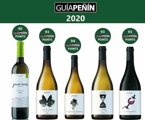 Javier Sanz Viticultor obtiene altas puntuaciones en la Guía Peñín