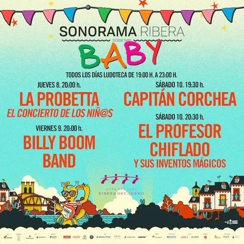 La Ruta del Vino Ribera del Duero apadrina la iniciativa ‘Ven con tus abuelos a Sonorama Baby’