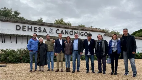 Jesús Julio Carnero, nuevo padrino de vendimia de Dehesa de los Canónigos