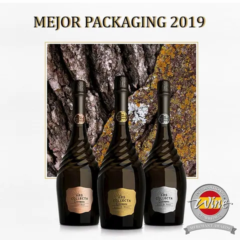 La nueva trilogía ARS Collecta Codorníu gana el premio al ‘Mejor Packaging’ en los International Wine…