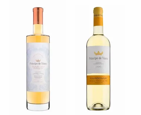 Príncipe de Viana Chardonnay 2019 y Príncipe de Viana Vendimia Tardía 2017 - Bodegas Príncipe de Viana