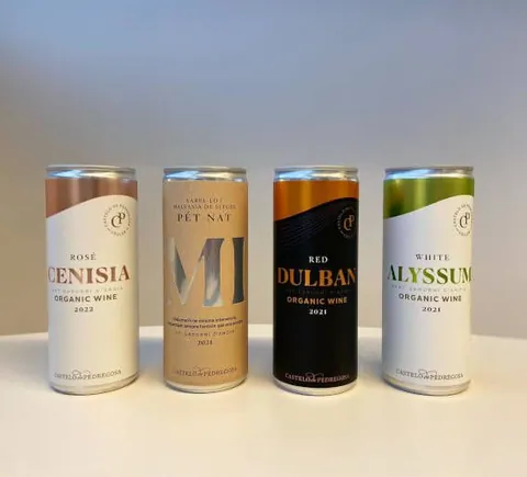 Canned wine